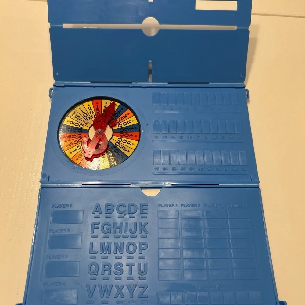 Vintage Wheel of Fortune Travel Game